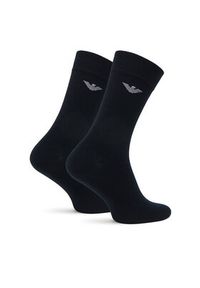 Emporio Armani Underwear Skarpety długie EM000554 AF14446 MB082 Niebieski. Kolor: niebieski. Materiał: bawełna #3