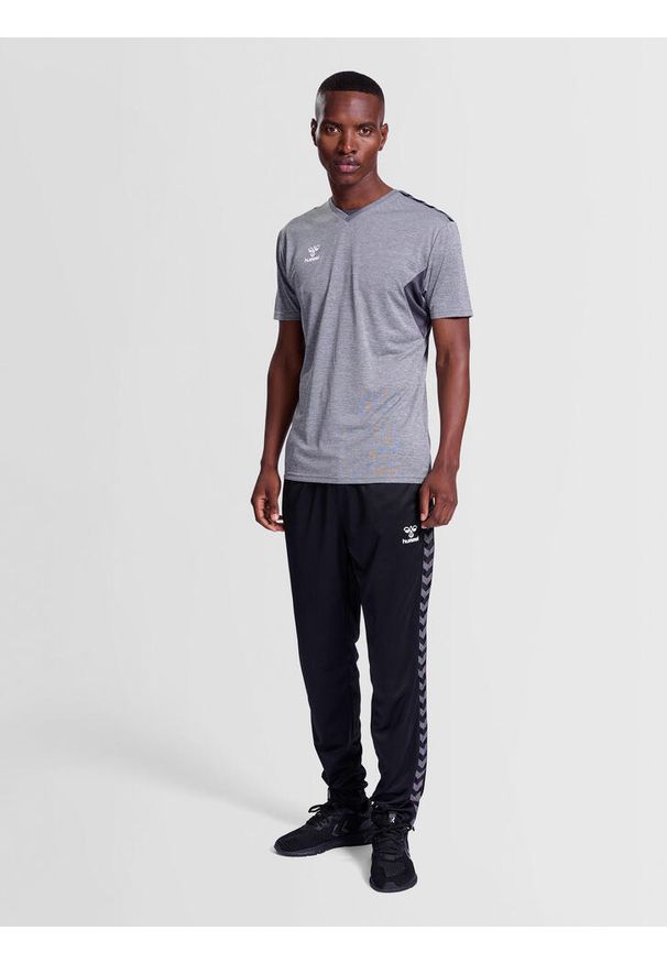Spodnie dresowe męskie sportowe Hummel hml Authentic Pants. Kolor: czarny. Materiał: dresówka