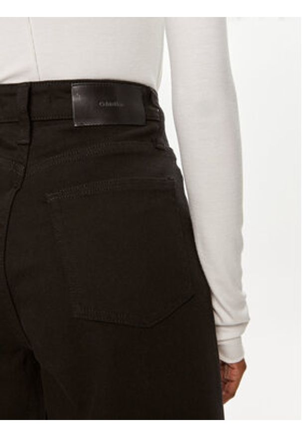 Calvin Klein Jeansy Infinite K20K207304 Czarny Wide Leg. Kolor: czarny