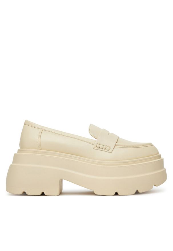 Loafersy DeeZee. Kolor: beżowy