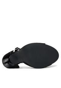 Love Moschino - LOVE MOSCHINO Sandały JA16119G0MJA0000 Czarny. Kolor: czarny. Materiał: skóra, zamsz #6