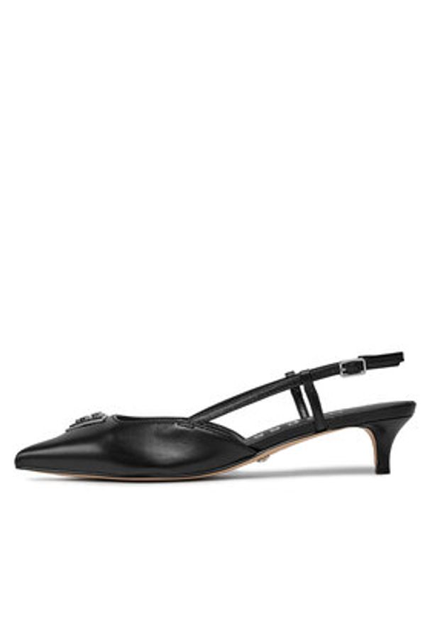 Guess Czółenka Jesson FLPJES LEA05 Czarny. Kolor: czarny. Materiał: skóra