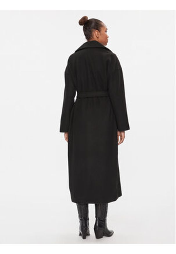 only - ONLY Płaszcz przejściowy 15292812 Czarny Regular Fit. Kolor: czarny. Materiał: syntetyk