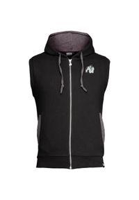 GORILLA WEAR - Bluza z kapturem i zamkiem błyskawicznym Gorilla Wear Springfield. Typ kołnierza: kaptur. Kolor: czarny. Sport: fitness #1