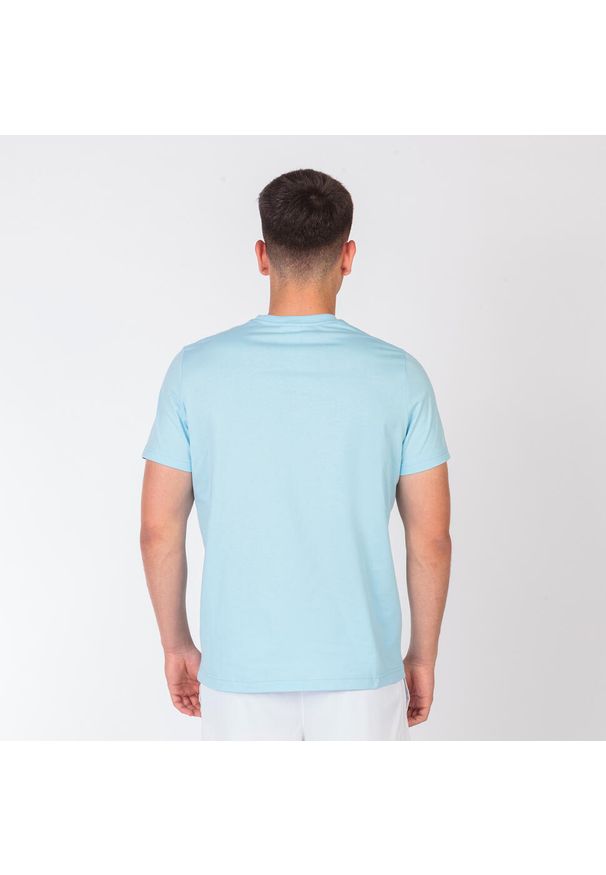 Joma Desert T -Shirt Men 2xl - Oddychający nieba niebieska bawełna. Kolor: niebieski. Materiał: bawełna. Długość rękawa: krótki rękaw. Długość: krótkie