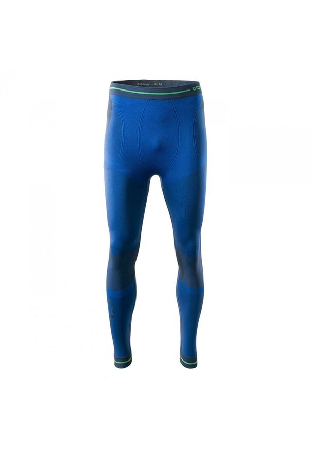 Kalesony termoaktywne Brugi 4RAW-NWZ Bluette Avio Verde, męskie, Rozmiar S/M. Materiał: dzianina, elastan, poliamid, materiał, skóra. Sport: snowboard, narciarstwo