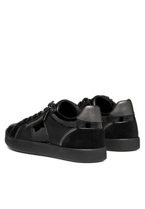 Geox Sneakersy D Blomiee D366HE 00422 C9999 Czarny. Kolor: czarny. Materiał: skóra