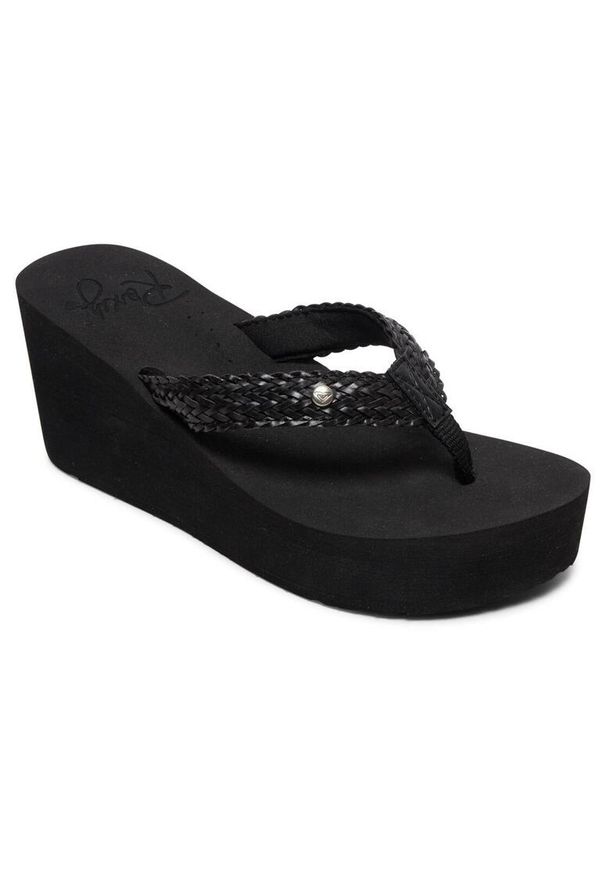 Roxy - Klapki dla Kobiety MELLIE III Czarny. Kolor: czarny. Materiał: syntetyk