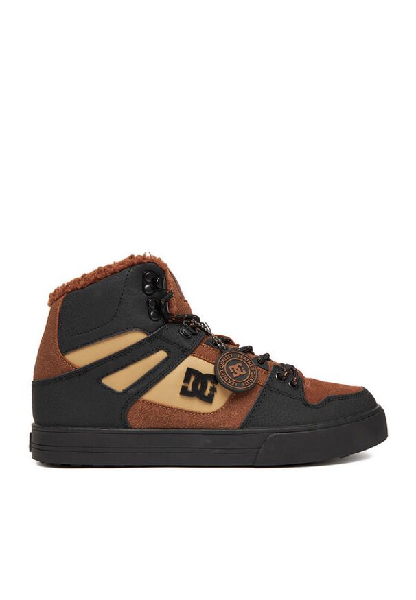 DC Sneakersy CEO-V5-10118 Brązowy. Kolor: brązowy. Materiał: skóra