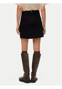 Vero Moda Spódnica jeansowa Nelly 10311322 Czarny Regular Fit. Kolor: czarny. Materiał: bawełna #7