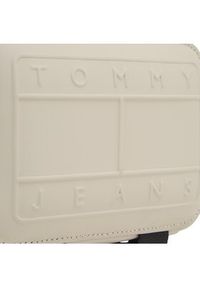 Tommy Jeans Saszetka Tjm Street Trek Crossover AM0AM12134 Beżowy. Kolor: beżowy. Materiał: skóra