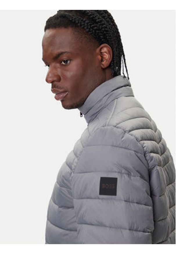 BOSS Kurtka zimowa Oden2 50549252 Szary Slim Fit. Kolor: szary. Materiał: syntetyk. Sezon: zima