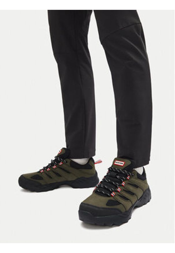 Hunter Trekkingi H2-01-SUN Zielony. Kolor: zielony. Materiał: materiał. Sport: turystyka piesza