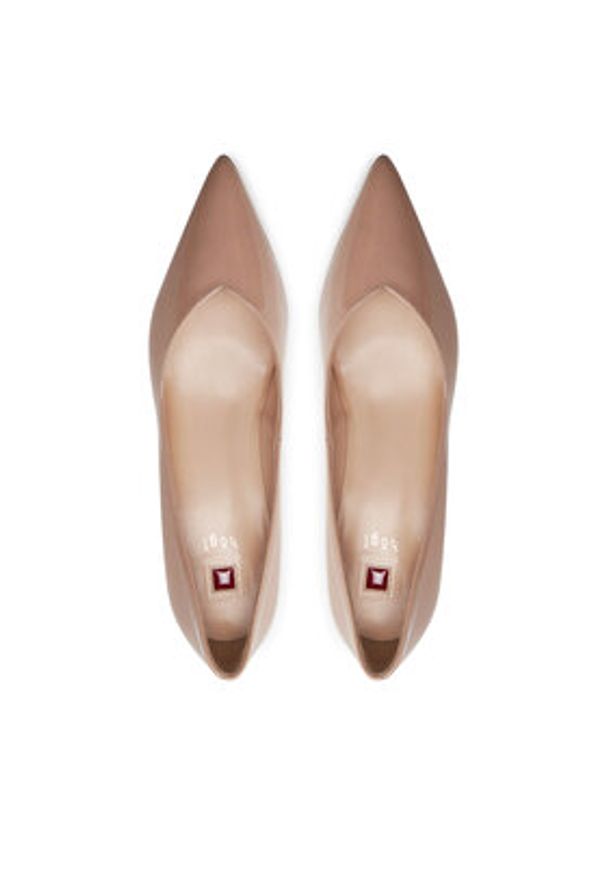 HÖGL Szpilki Boulevard 90 0-176704 Beżowy. Kolor: beżowy. Materiał: skóra, lakier. Obcas: na szpilce