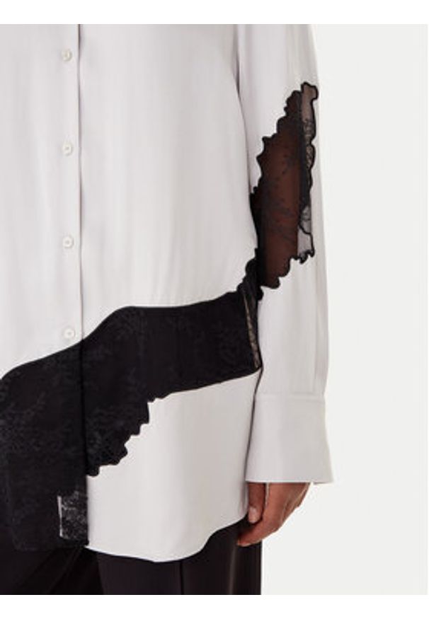 BOSS Koszula Belacey 50546595 Szary Regular Fit. Kolor: szary. Materiał: wiskoza