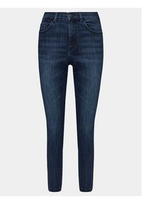 Sisley Jeansy 44PMLE01K Granatowy Skinny Fit. Kolor: niebieski