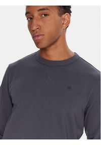 G-Star RAW - G-Star Raw Bluza Nifous D25121-D566 Granatowy Regular Fit. Kolor: niebieski. Materiał: bawełna, syntetyk #5