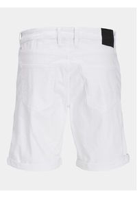 Jack & Jones - Jack&Jones Szorty jeansowe Jpstrick 12248681 Biały Regular Fit. Kolor: biały. Materiał: bawełna #4