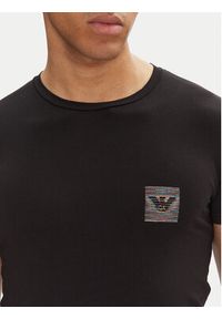 Emporio Armani Underwear T-Shirt EM000375 AF10798 UC001 Czarny Slim Fit. Kolor: czarny. Materiał: bawełna