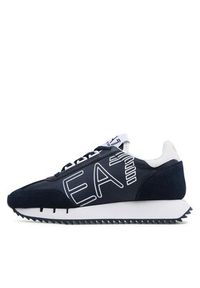 EA7 Emporio Armani Sneakersy X8X101 XK257 N527 Granatowy. Kolor: niebieski. Materiał: materiał