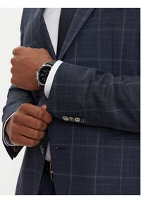 BOSS - Boss Garnitur C-Huge 50521650 Granatowy Slim Fit. Kolor: niebieski. Materiał: wełna #5