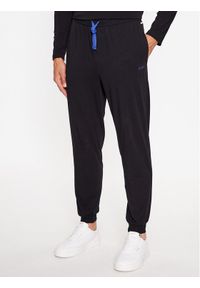 BOSS - Boss Spodnie dresowe Mix&Match 50473000 Czarny Regular Fit. Kolor: czarny. Materiał: dresówka, bawełna