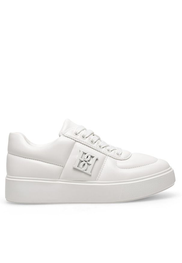 Sneakersy Badura. Kolor: biały