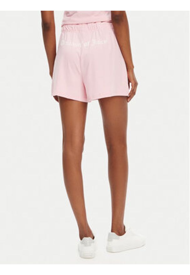 Juicy Couture Szorty sportowe Dream Of Shrt JCLHS125506 Różowy Regular Fit. Kolor: różowy. Materiał: syntetyk