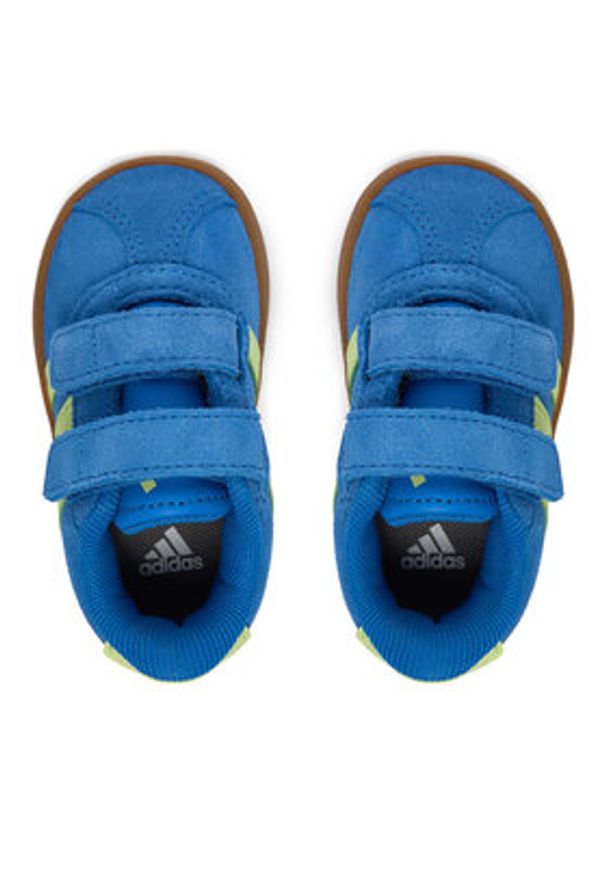 Adidas - adidas Sneakersy Vl Court 3.0 IH3967 Niebieski. Kolor: niebieski. Materiał: skóra, zamsz
