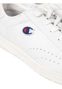 Champion Sneakersy "Court Club Patch" | S21585 | Court Club Patch | Mężczyzna | Biały. Nosek buta: okrągły. Kolor: biały. Materiał: skóra ekologiczna #5