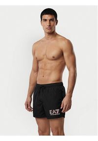 EA7 Emporio Armani Szorty kąpielowe 7M001678 AF21069 UC001 Czarny Regular Fit. Kolor: czarny. Materiał: syntetyk #4