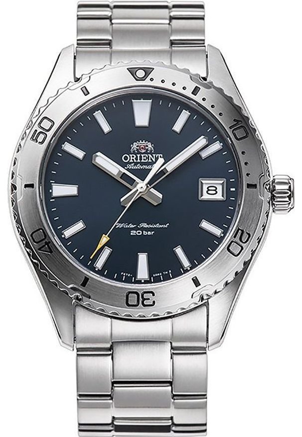 orient - Zegarek Orient Zegarek męski Orient RA-AC0Q02L10B srebrny. Kolor: srebrny