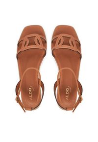 Aldo Sandały Greengrove 13966689 Różowy. Kolor: różowy. Materiał: skóra