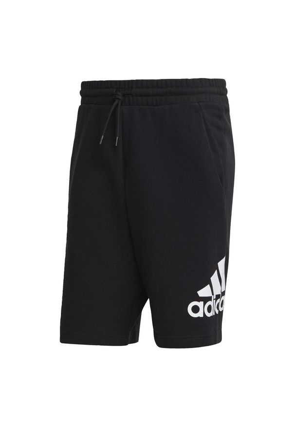 Adidas - Szorty Essentials Big Logo French Terry. Kolor: biały, czarny, wielokolorowy. Sport: fitness
