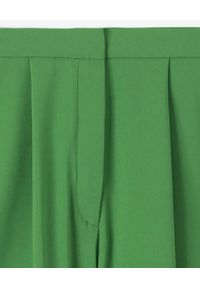 Kenzo - KENZO - Krótkie zielone spodenki. Kolor: zielony. Materiał: satyna. Długość: krótkie. Sezon: lato. Styl: elegancki #8