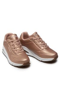 skechers - Skechers Sneakersy Rose Bold 73691/RSGD Różowy. Kolor: różowy. Materiał: skóra #2