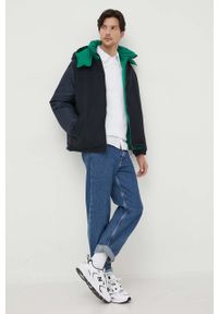 Lacoste bluza męska kolor biały gładka. Kolor: biały. Materiał: bawełna, poliester. Wzór: gładki #5