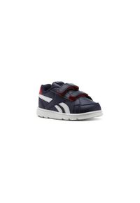 Buty do chodzenia niemowlęce Reebok Royal Prime. Zapięcie: rzepy. Kolor: niebieski. Materiał: materiał, syntetyk. Szerokość cholewki: normalna. Model: Reebok Royal. Sport: turystyka piesza