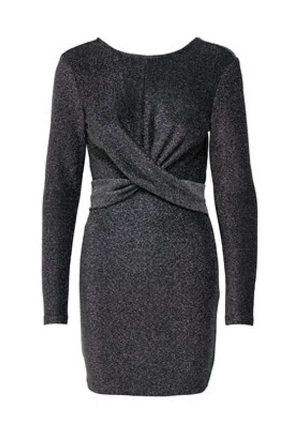 only - ONLY Sukienka koktajlowa Rich 15360278 Szary Regular Fit. Kolor: szary. Materiał: syntetyk. Styl: wizytowy