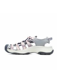 keen - Buty do chodzenia damskie Keen Astoria West Sandal. Zapięcie: bez zapięcia. Kolor: szary. Materiał: syntetyk, materiał. Sport: turystyka piesza