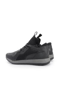 Barbarossa Moratti Sneakersy | 3002 | Mężczyzna | Czarny. Kolor: czarny. Materiał: tkanina, skóra. Wzór: aplikacja #3
