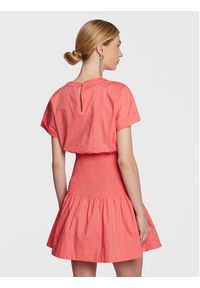 Silvian Heach Sukienka codzienna GPP23465VE Różowy Regular Fit. Okazja: na co dzień. Kolor: różowy. Materiał: bawełna. Typ sukienki: proste. Styl: casual #3