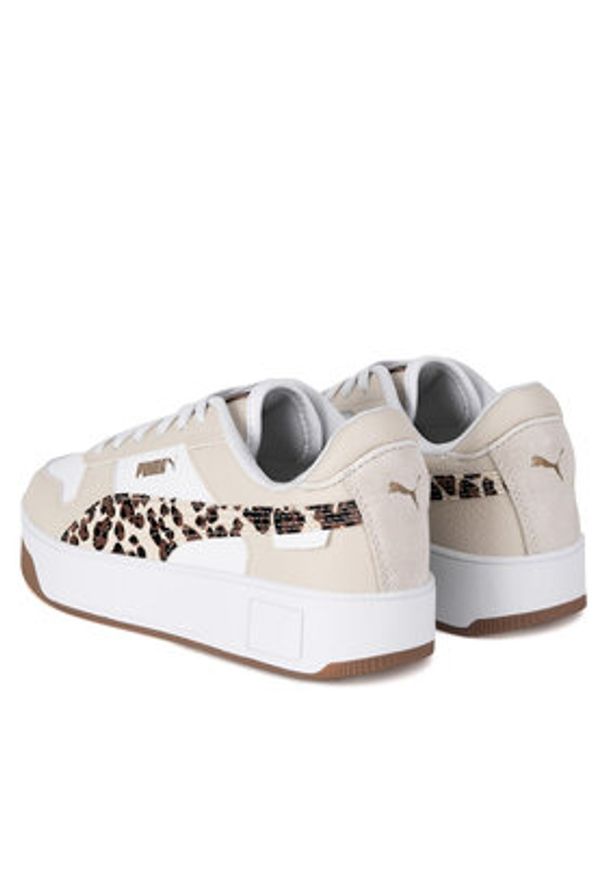 Puma Sneakersy CARINA STREET 40345901 Beżowy. Kolor: beżowy. Materiał: syntetyk, materiał