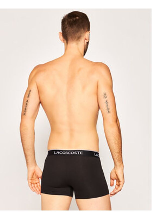 Lacoste Komplet 3 par bokserek 5H3389 Czarny. Kolor: czarny. Materiał: bawełna