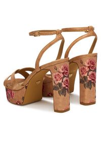 Aldo Sandały Rosine 14190516 Beżowy. Kolor: beżowy. Materiał: materiał #4