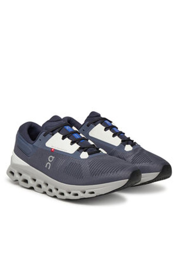 On Buty do biegania Cloudstratus 3 3MD30112139 Granatowy. Kolor: niebieski. Materiał: materiał