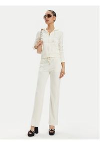 Juicy Couture Bluza Robertson JCAP176G Écru Slim Fit. Materiał: syntetyk #3