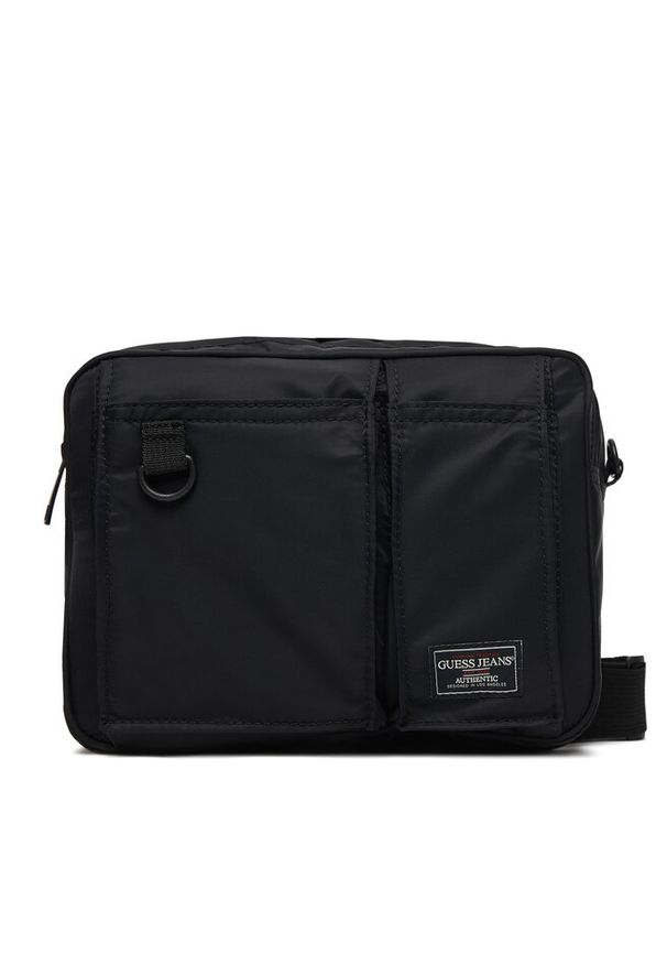 Saszetka Guess Jeans. Kolor: czarny