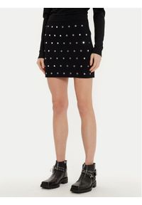 Sisley Spódnica ołówkowa 1MNPM000D Czarny Slim Fit. Kolor: czarny. Materiał: syntetyk #1