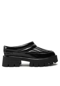 MICHAEL Michael Kors Klapki Barton Crackled Patent 40F4BTFP1L Czarny. Kolor: czarny. Materiał: skóra #1